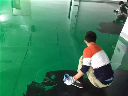 雁江下面给你一份环氧地坪漆施工的完整流程
